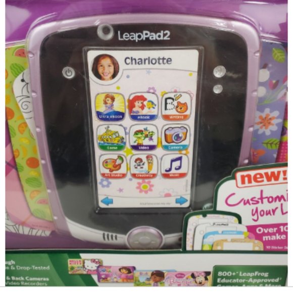 Leapfrog Leappad2 Explorer Custom Edition Learning Tablet - 5" - 4GB Purple NWT! - Picture 3 of 13